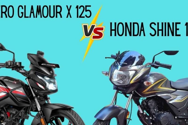 2025 Hero Glamour X 125 vs Honda Shine 125: Which bike is better for you?