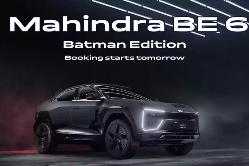 Mahindra BE 6 Batman Edition: Booking starts tomorrow, now 999 people will be able to buy it